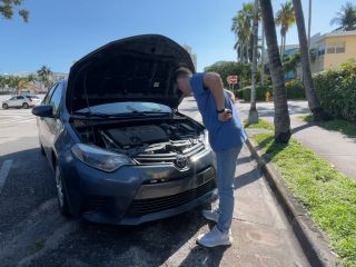 Serena Santos Car Broke Down And She Called Me To Fix It 1080p-0