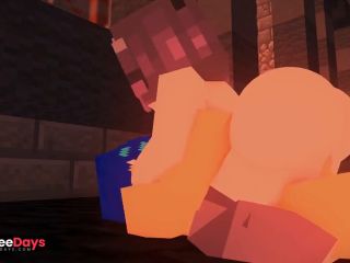 [GetFreeDays.com] Minecraft Porn Public in Apocalypse World - Girl manages to take a quick fuck with this lucky dude Sex Stream January 2023-4