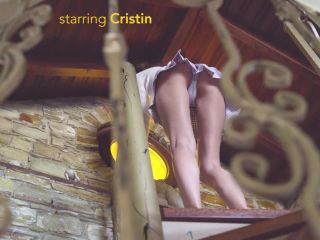 xxx video 24 Upskirt Stairs 2 | high heels | femdom porn femdom chastity pegging-0