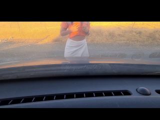 The Voyeur Cums Inside Me. Cuckold Watches Slutty Wife Fuck In Parking Lot. Real Amateur 1080p-1