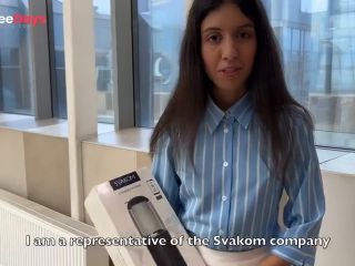 [GetFreeDays.com] Brought a stranger to a powerful orgasm with a toy from Svakom Alex Neo 2 Porn Video February 2023-0