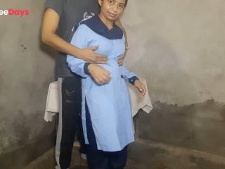 [GetFreeDays.com] Indian schoolgirl fucked her teacher for the first time, student and teacher sex viral video Sex Video November 2022-9