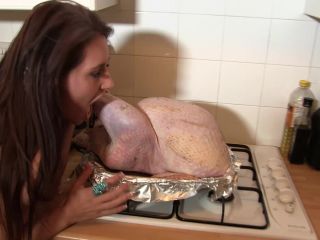 online clip 46 one piece swimsuit fetish femdom porn | Cooking Carl The 24Pound Turkey | feeder/feedee-2