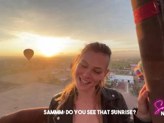 SammmNextDoorSND - [PH] - Passionate Sunrise Sex (She Swallows) Over Pyramids in an Air Balloon-1