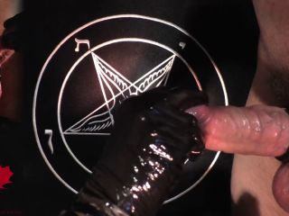 Handjob In Latex Gloves  A Tribute To Baphomet-1