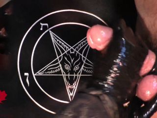 Handjob In Latex Gloves  A Tribute To Baphomet-5