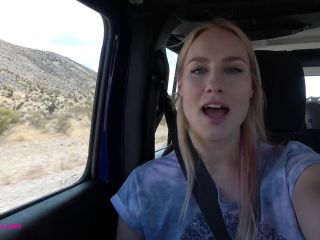 CAR TRIP CUCK  SEXY CUCKTRESS JOLENE HEXX TAUNTS YOU ON THE ROAD-9