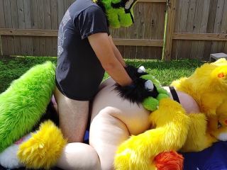 Furry Backyard Sex-8