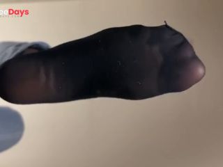 [GetFreeDays.com] Ebony Feet and Black Nylon Sock Removal Adult Clip October 2022-0