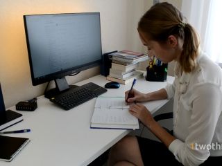 Romantic Boyfriend Surprised Schoolgirl While Doing Homework 1080p-0