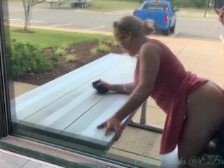 Sundress public play with creampie BigAss!-8