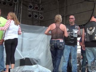 Abate Of Iowa 2015 Thursday Finalist Hot Chick Stripping Contest At The Freedom  Rally-5