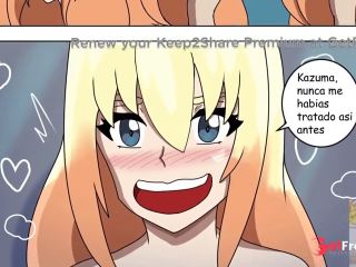 [GetFreeDays.com] Megumi invita a la rubia tetona Darkness a follar con kazuma - konosuba Adult Film May 2023-8