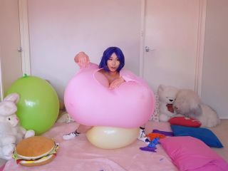 xxx clip 17 Azumi Zeitline – Breast Expansion Balloon Bounce and Pop on fetish porn heels fetish porn-7