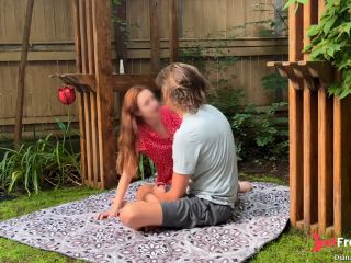 [GetFreeDays.com] 197 Trying to Stay Quiet in Our Backyard Porn Clip April 2023-0