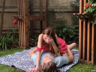 [GetFreeDays.com] 197 Trying to Stay Quiet in Our Backyard Porn Clip April 2023-7