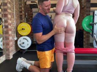 online porn clip 24 futanari hentai porn videos Marcrosexxx – Red head gets a creampie in the gym, hardcore on hardcore porn-0