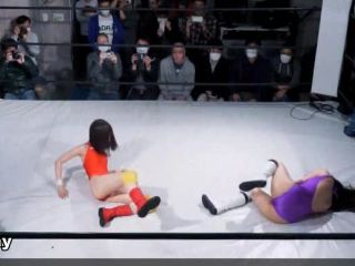 free adult video 15 BW-26 BWP – Battle World Pro-wrestling NEXT 02 Yuma Mayuno, Misato Nonomiya, Yua Nanami - lesbian domination porn - japanese porn glove fetish-2