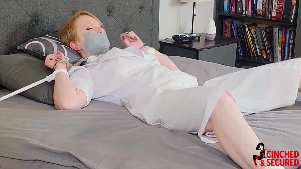 free porn clip 38 Cinched and Secured – Izzabella Robbins – The Naked Nurse | bdsm | femdom porn lesbian bdsm videos