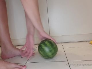 clip 1 giantess crush fetish masturbation porn | Goddess Tessa – 45 Size Feet Goddess – My Big 45size Feet Crush Fruit | jerkoff encouragement-8