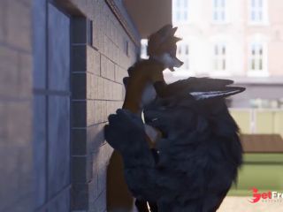 [GetFreeDays.com] Petite Furry Fox Fucks with Muscular Wolf in the Alley Yiff Hentai Animation Sex Clip October 2022-4