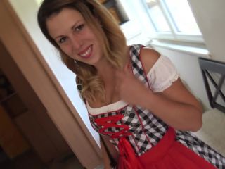 Kamikatzerl – Vor der Party im neuen Dirndl gefickt - german clips - german porn kaviar amateur-5