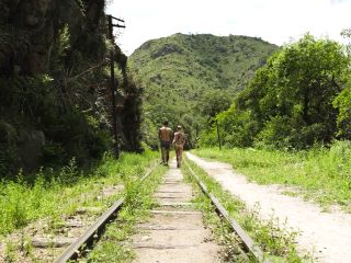 Outdoor Sex And Skinny Dipping After Hiking To The Waterfall  Sammmnexdoor Date Night 26 1080p-9