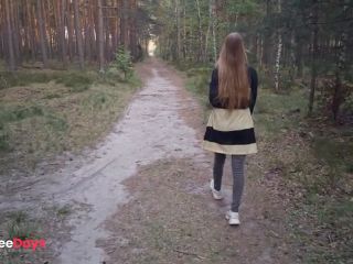 [GetFreeDays.com] Sexy nymphomaniac in the forest made me cum in her mouth Sex Clip April 2023-0