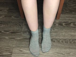 online porn video 19 STUDENT GIRL SHOW FOOT IN GRAY SOCKS SMELL SOCKS AND WORSHIP FETISH! BDSM PORN - [lovely-milf.com] video, japanese fetish porn on role play -0