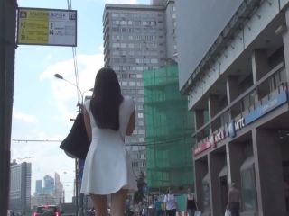 Upskirt during conversation with hot asian-4