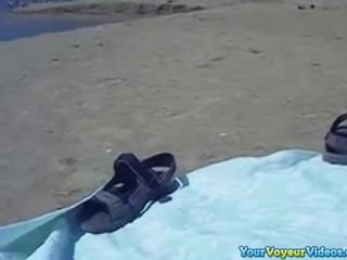 Fucked from behind on beach-2