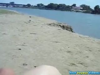 Fucked from behind on beach-4