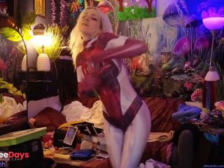 [GetFreeDays.com] Shiny Gwen Stacy  Visions by Clozee Zingara Remix Sex Video October 2022-3