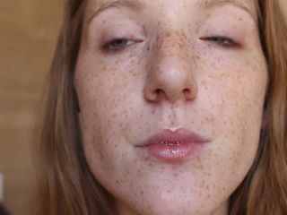 online xxx video 49 femdom bukkake LittleRedheadLisa – Shhh Square lips 720p, lip fetish on femdom porn-5