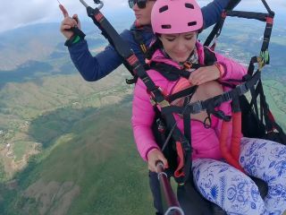 Squirting While Paragliding In 2200 M Above The Sea  7000 Feet 1080p-3