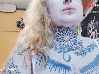[GetFreeDays.com] Tattooed girl smokes a cigarette Sex Clip November 2022-8