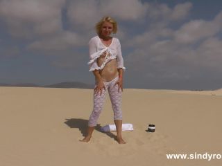 3580 Sindy Rose - Fucking with anal terrorist on sandy dunes prolaps ...-0