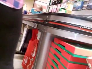 Tight ass in front of me at a cashier-2