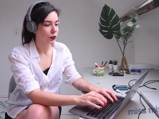 online clip 29 MissMiserlou - Tech support for your cock cage on femdom porn anal porno big ass teen-0