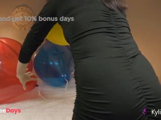 [GetFreeDays.com] Three Balloons and One Yellow Blow to Pop B2P - Balloon Blow2pop Fetish - Kylie Jacobs Sex Film July 2023-1