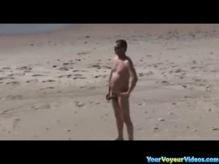 Beach sex caught by  voyeur-7