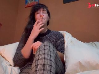 [GetFreeDays.com] I provoke my friend in his house to fuck me while I smoke. Adult Clip January 2023-0