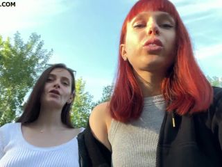PETITE PRINCESS FEMDOM: "TWO MISTRESSES BROUGHT YOU TO THE FOREST TO POV SPIT AND HUMILIATE YOU AND THEN LEAVE YOU THERE" (1080 HD) (2023)-0