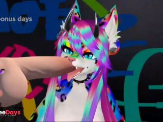 [GetFreeDays.com] Furry girl trains throat blowjob Porn Clip June 2023-7