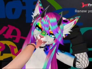 [GetFreeDays.com] Furry girl trains throat blowjob Porn Clip June 2023-8