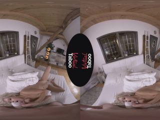mature blonde dp Ria Sunn (Daddy, I'm So Sick / 30.11.2018) [Oculus Rift, Vive, GO, Samsung Gear VR] (MP4, UltraHD 2K, VR) VirtualTaboo, virtual reality on blowjob-9