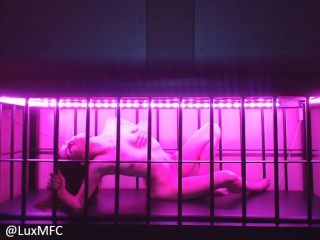 Lux Neon - Bratty slave begs and seduces for freedom, youporn fetish on masturbation porn -5