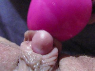 cuteblonde666 Close Up Huge Clitoris Orgasm - Wet & Messy-5