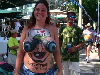 Last Day And Night Of Fantasy Fest 2018 From Key West Florida Hot Girls Naked In The Streets public -0