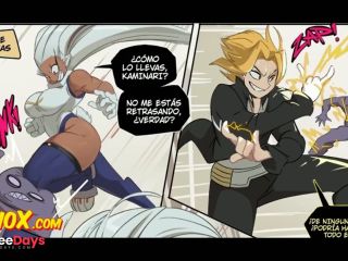 [GetFreeDays.com] Mirko Loves Riding Denkis Huge Cock - My Hero Academia Porn Stream June 2023-0